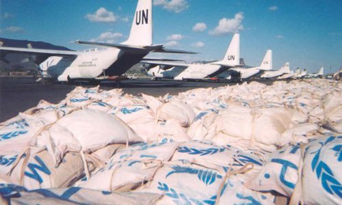 UN deliveries supplies to Padasjoki