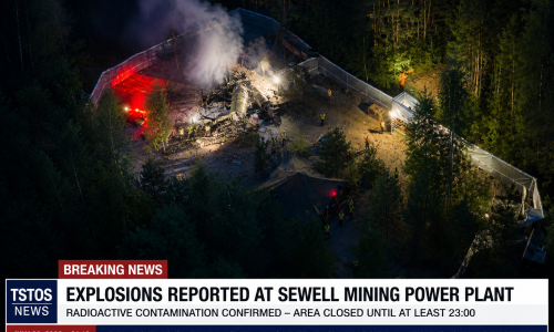 Explosions heard near Sewell Mining power plant — restricted area declared due to radioactive contamination